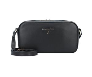 Patrizia Pepe Graphic Case Shoulder bag Leather 18.5 cm black