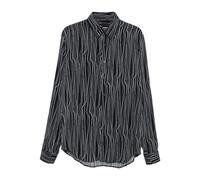 Patrizia Pepe graphic-print shirt - Black 46-50-52