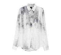 Patrizia Pepe graphic-print shirt - Grey 52-54-56
