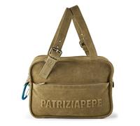 Patrizia Pepe (Im)Perfection Shoulder Bag Leather 35 cm green