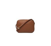 PATRIZIA PEPE Leather Shoulder Bag, 22 x 16 x 6 cm, with Zip and Adjustable Shoulder Strap, Casual Style for Women