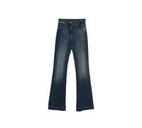 Patrizia Pepe logo-button flared jeans - Blue 25-26-27-28-30