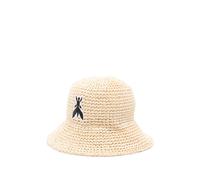 Patrizia Pepe logo-embroidered hat - Neutrals One Size