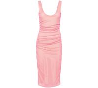 Patrizia Pepe mesh midi dress - Pink II-III