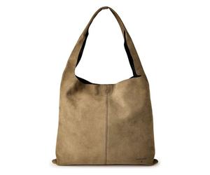 Patrizia Pepe Never Complete Shopper Bag Genuine Leather 43 cm green