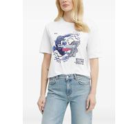 Patrizia Pepe printed crew-neck T-shirt - White 38