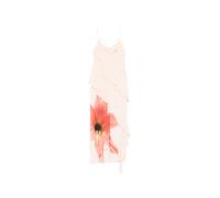 Patrizia Pepe ruffled floral-print midi dress - Pink 38-40-42-44-46
