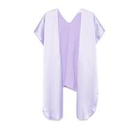 Patrizia Pepe satined stole - Purple One Size