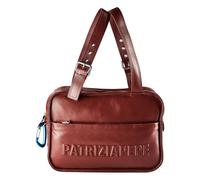 Patrizia Pepe Shoulder Bag Leather 34 cm brown