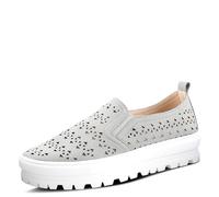 PATRIZIA Women's Angelita Slip-On, Grey, 5.5-6