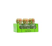 Patron - Silver - Tequila 5cl x 6 40% ABV (Miniatures) ((6 x 5cl))