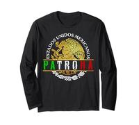 Patrona Mexicans Souvenir Patriotic Fiesta Mexicana Long Sleeve T-Shirt