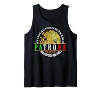 Patrona Mexicans Souvenir Patriotic Fiesta Mexicana Tank Top