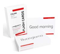 Pat's Flash Cards 50 Italian Basic Phrases Flash Cards with Conversation Variations