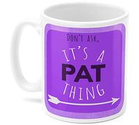 Pat's Mug, Cup, It's a Pat Thing, (Purple)