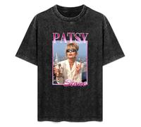 Patsy Stone Ab Fab Essential Black T-Shirt Printed Tee Graphic Top for Men Unisex Shirt L