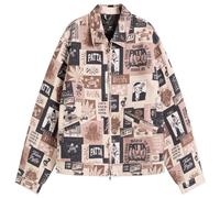 Patta Men's Collage Insulated Canvas Jacket Beige Medium
