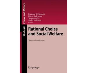 Pattanaik - Rational Choice and Social Welfare Theory and Applicatio - X555z