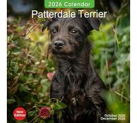 Patterdale Terrier Calendar 2026: A Year of Feisty and Loyal Patterdale Terriers | Kalender Calendario Calendrier