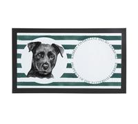 Patterdale Terrier Pet Bowl Mat - Anti-Slip Dog Feeding Mat, Food & Water Pet Accessories - 44 x 25cm