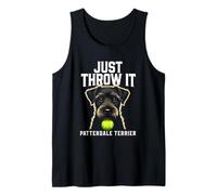 Patterdale Terrier Shirt Just Throw It Fetch Dog Tee Tank Top