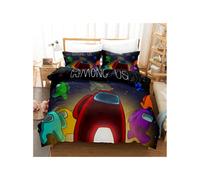 (Pattern 01, King) Among us Bedding Single Double King Duvet Cover