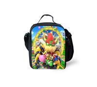 (Pattern 06) Super Mario Lunch Bag Picnic School Out Lunchbox