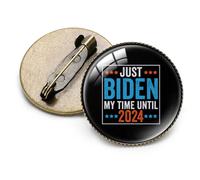 (Pattern 11) Biden Harris 2024 Brooch Pin Re-elect Joe Biden&Kamala Harris Buttons Brooch Pin Badge Pin Lapel Jewelry Gift
