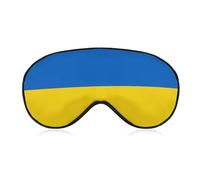 Pattern (175) Sleep Mask Compatible with Ukraine Flag Blue Yellow Eye Mask with Adjustable Strap, Breathable Eye Mask for Sleeping, Funny Eye Sleep Shade Cover, Pattern (175)