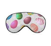 Pattern (273) Breathable Sleep Mask Sleeping Blindfold Compatible with Colorful Eggs Comfortable Blindfold Eye Mask with Adjustable Strap for Men Women, Pattern (273)