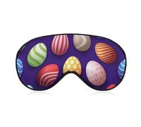Pattern (274) Sleep Eye Mask for Men Women, Compatible with Colorful Eggs Sleeping Mask Blindfold, Breathable Sleep Mask, BlockLight Soft Comfort Eyes Cover for Travel Yoga Nap, Pattern (274)