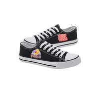 (Pattern 5, 37) 2025 cartoon Winnie the Pooh print high-top canvas shoes cartoon couple shoes unisex student shoes