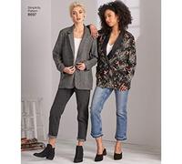 Pattern 8697 Misses'/Women'S Oversized Blazer