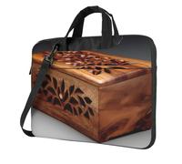 Pattern Box Light Laptop Bag - 14 inch Shockproof Laptop handbag for Business Trips Work Office and University