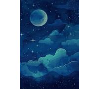 PATTERN COVER DIARY: Midnight Musings | 6 x 9 Inch 200 Smooth & Unique Pages | Express your feelings, thoughts & memories