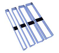 Pattern Effect Sugarcraft Cutters - Stainless Steel (Side Stipes)