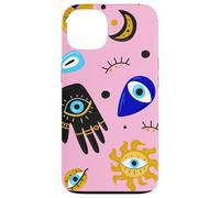 Pattern Evil Eye Charm For Protection Pattern Evil Eye 2024 Case for iPhone 13