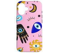 Pattern Evil Eye Charm For Protection Pattern Evil Eye 2024 Case for iPhone 16