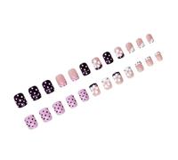 Pattern French False Nails Floral Embossed Design Quick Application for Teachers Salespersons Formal Attire Flower False Flower Pattern Art Decoration