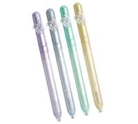Pattern Gel Pens, 0.5 Mm Retractable Black Set, Smooth Note Taking Tool for School Planner Desk Daily Journal Gel Pens Planner Note Taking Study Stationery Retractable Set Pastel Writing Supplies