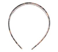 Pattern Headband Non-slip Acetate Plate Hair Accessory Brown | Tortoiseshell Style with Teeth, Face Washing Use, Delicate Charming Design