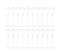 Pattern Hooks with Ergonomic Handle, 20Pcs Metal Hanger 260mm, Galvanized Steel with Rope - Durable Construction, Comfortable Grip, Ideal for Sewing and Pattern Making
