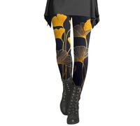 Pattern Leggings for Women UK, Printed Women Slim Fit Ethnic Style Pants Womens Tights Plus Size Fashion Floral Pattern Leggings Casual Shapewear Tummy Control Leggings Gym Running Yoga Pants