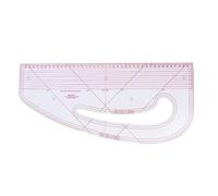 Pattern Maker Ruler, French Curve Ruler - Master Pattern-Making RULER Metric Fashion Design Pattern-Making Tool for Dressmaking, Tailoring, Drawing, Quilting & Craft (16.93x7.48 Inch)