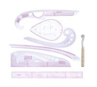Pattern Master Ruler For Dressmaking, French Curve Ruler, Tailor Ruler Sewing Set, Pattern Making Rulers For Sewing, Multi-function Sewing Lovers Accessories