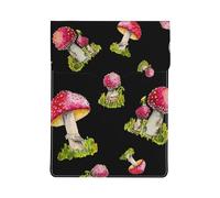 Pattern Of Red Fly Agaric, PU Leather Laptop Sleeve, Notebook Bag Laptop Case Sleeve Tablet Briefcase