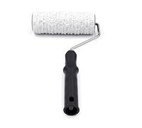 Pattern Paint Roller Draw Rubber Construction Tool Portable Embossing Cylinder Stamp Decorative Brush Imitate Brush Embossing Roller for Tool Press Machine Claypaint Brick for Wall