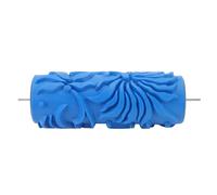 Pattern Paint Roller Textured Rubber Reusable Multifunctional Decorative Texture Roller for Walls Furniture Cabinet 5 Inch