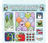 Pattern Party: 40 Pages of fun and Unexpected Pattern Pages for Relaxation, Stress Relief, and Creative Fun - Perfect for Pattern Lovers and Coloring Enthusiasts of All Ages