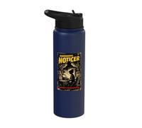 Pattern Recognition Department Funny Professional Noticer Stainless Steel Insulated Water Bottle